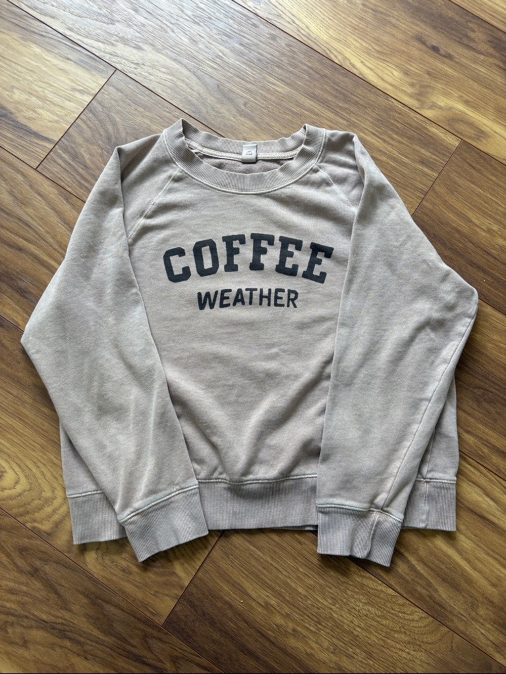Old Navy Women’s Coffee Weather Crewneck Sweatshirt Size M